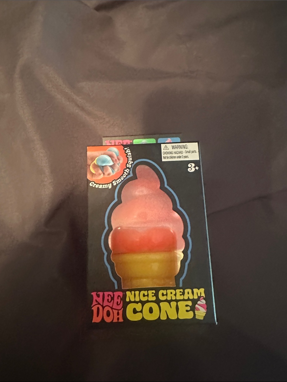 Nice Cream Cone Kids Toy - orange and Yellow